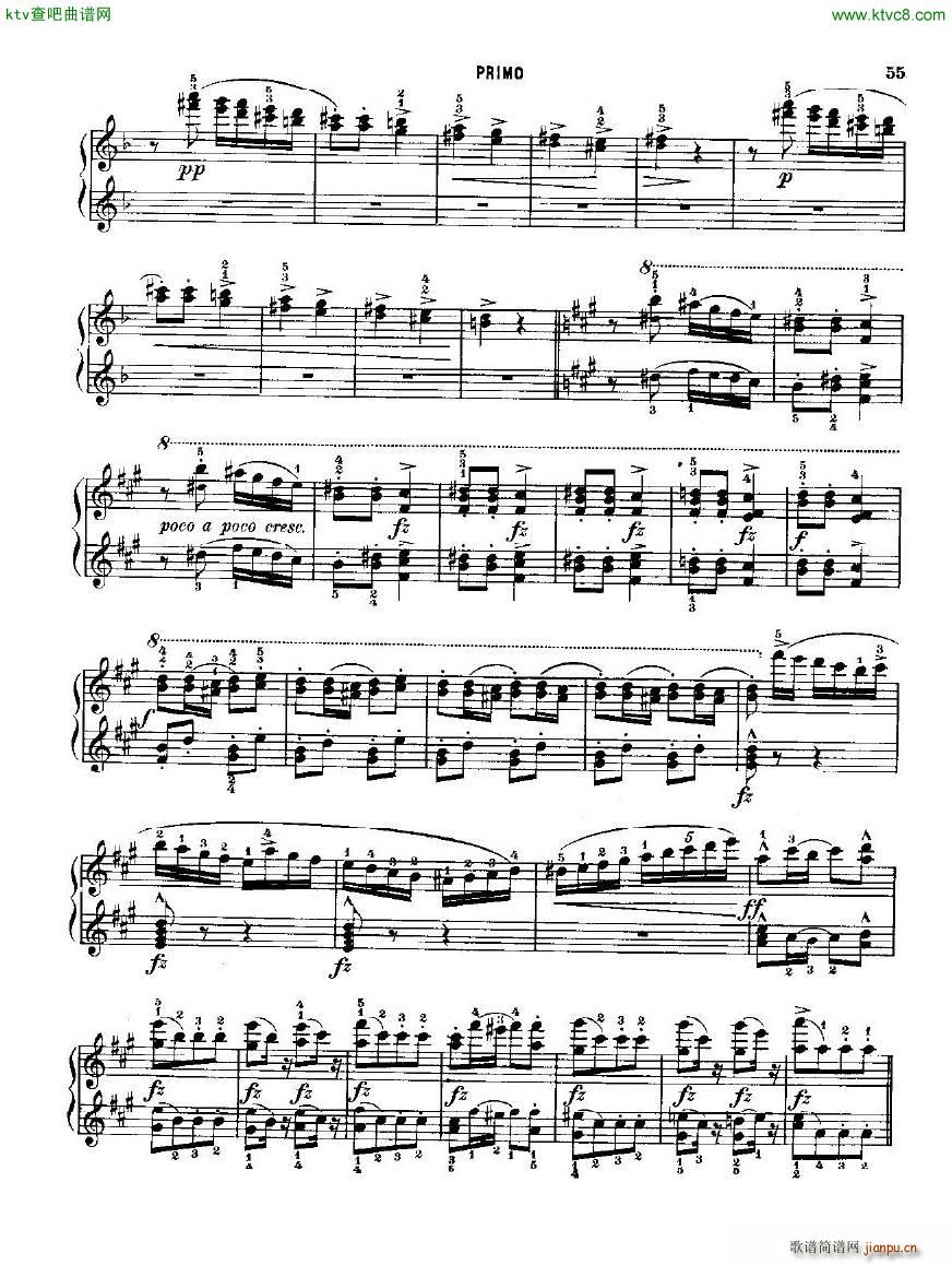 Dvorak op 1 46 2(钢琴谱)10