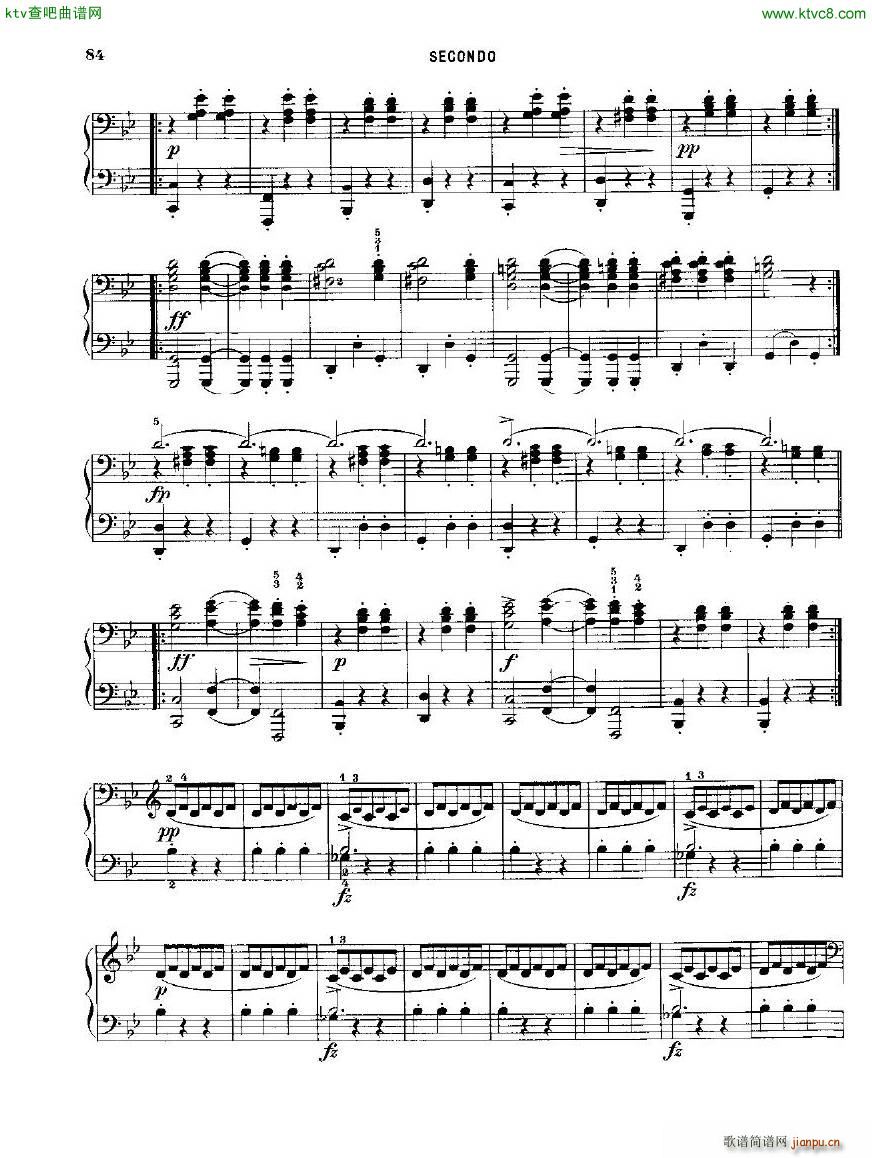 Dvorak op 1 46 2(钢琴谱)37