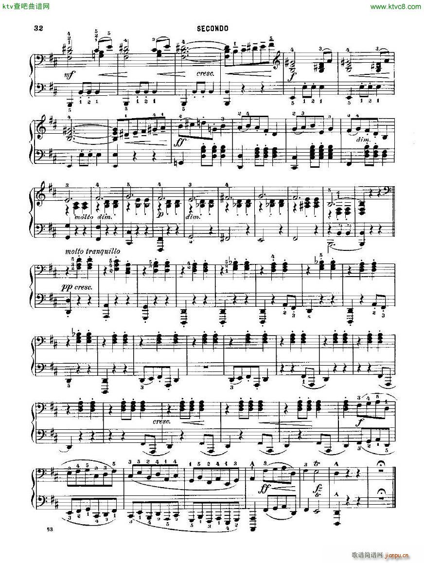 Dvorak op 1 46 1(钢琴谱)1