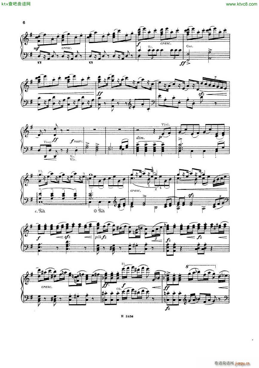 Dvorak 088 Sinfonie nr8 2hd(钢琴谱)3