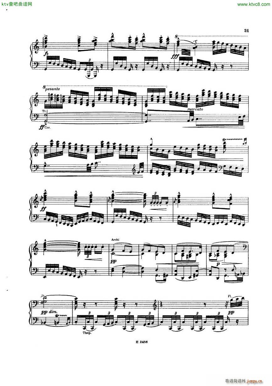 Dvorak 088 Sinfonie nr8 2hd(钢琴谱)18