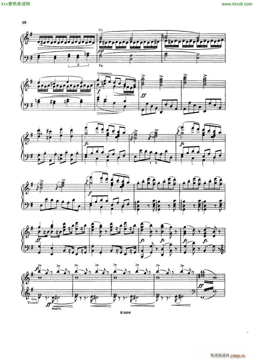 Dvorak 088 Sinfonie nr8 2hd(钢琴谱)13