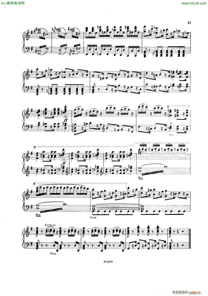 Dvorak 088 Sinfonie nr8 2hd(钢琴谱)14