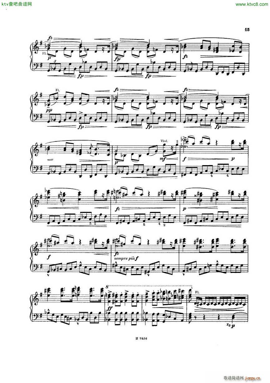 Dvorak 088 Sinfonie nr8 2hd(钢琴谱)12