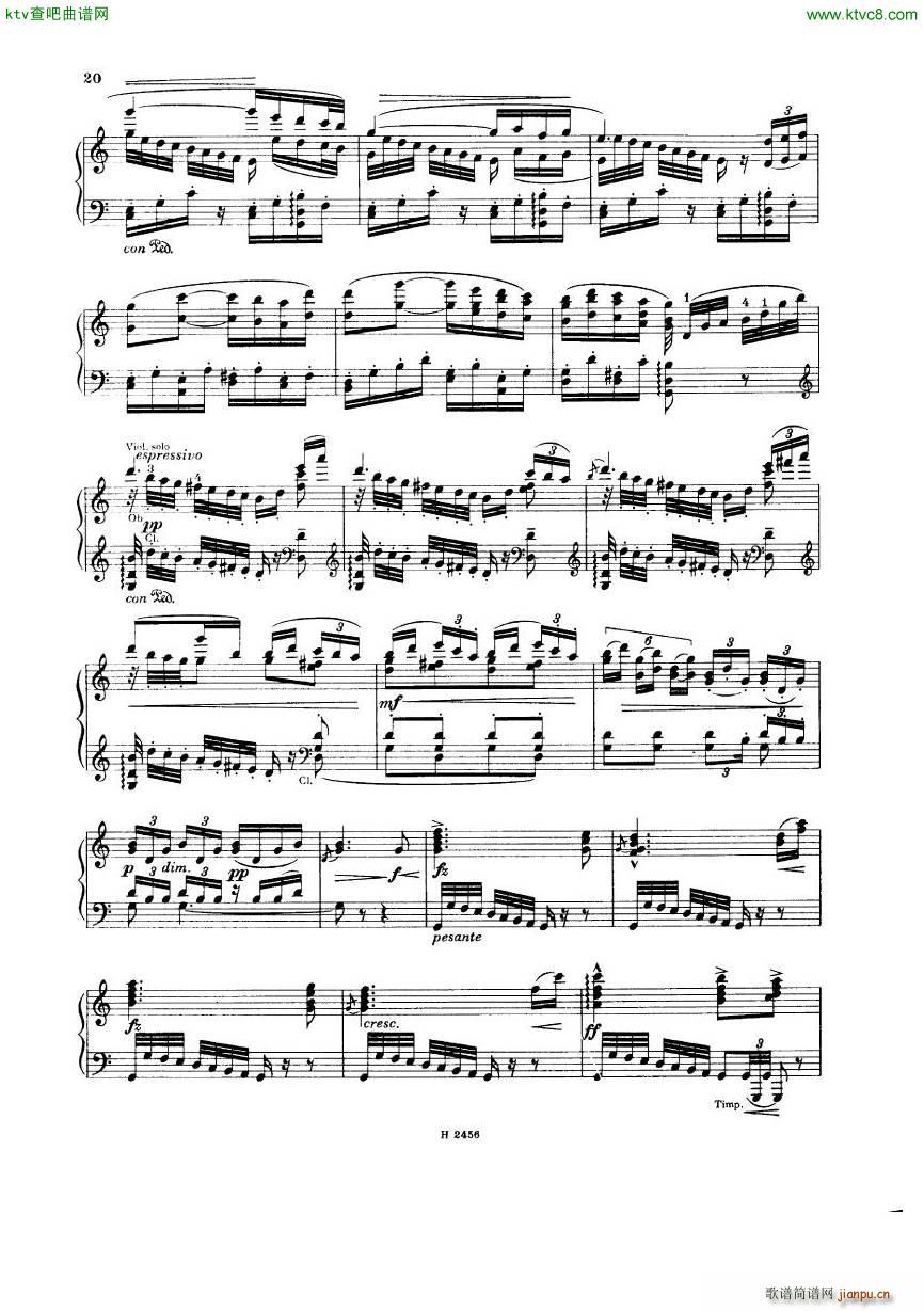 Dvorak 088 Sinfonie nr8 2hd(钢琴谱)17
