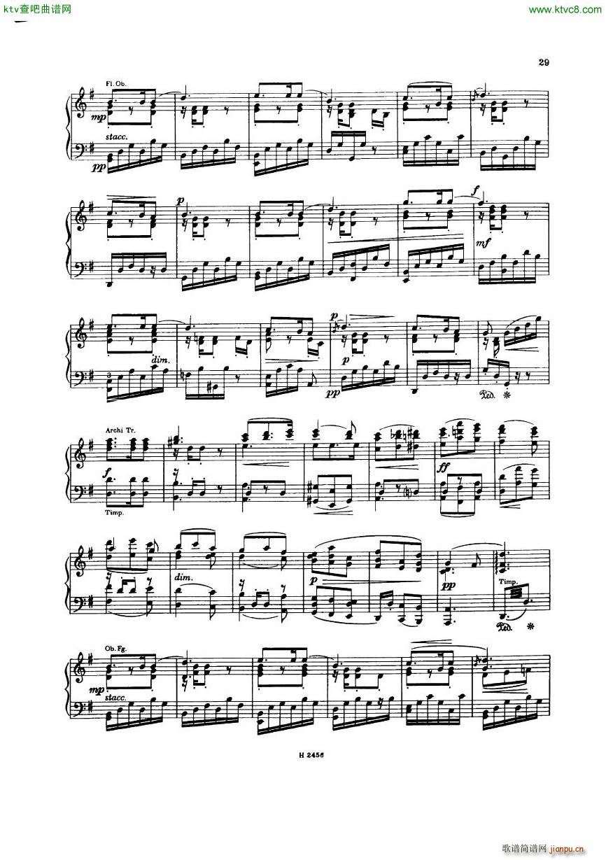 Dvorak 088 Sinfonie nr8 2hd(钢琴谱)26