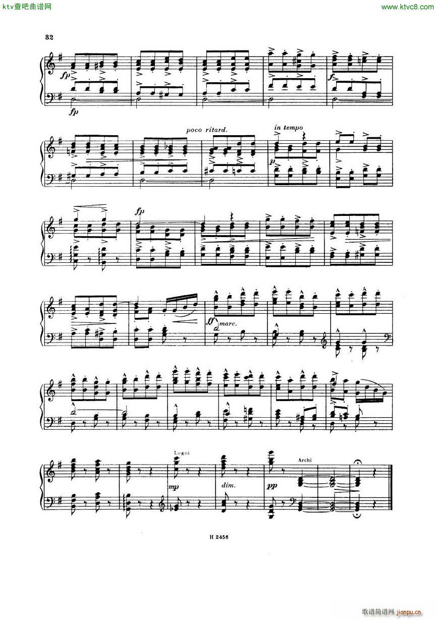 Dvorak 088 Sinfonie nr8 2hd(钢琴谱)29