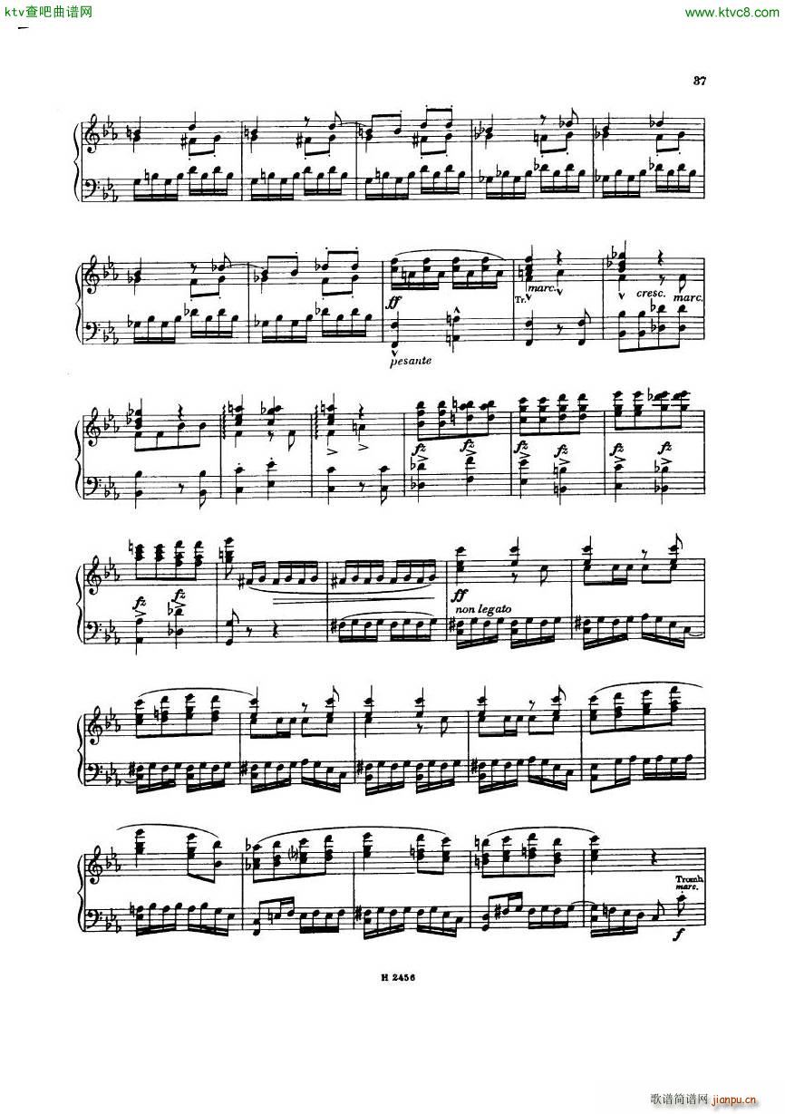 Dvorak 088 Sinfonie nr8 2hd(钢琴谱)34