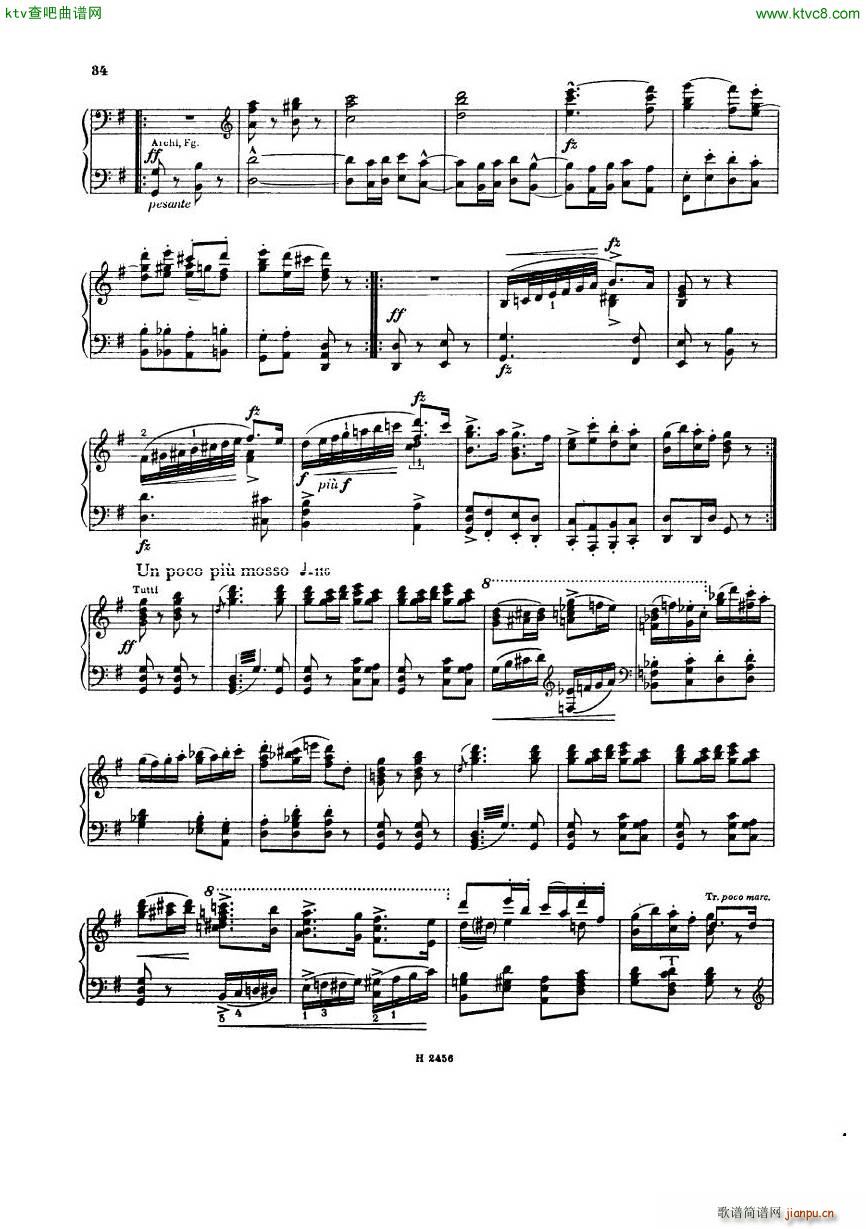 Dvorak 088 Sinfonie nr8 2hd(钢琴谱)31