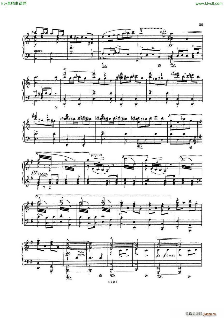 Dvorak 088 Sinfonie nr8 2hd(钢琴谱)36