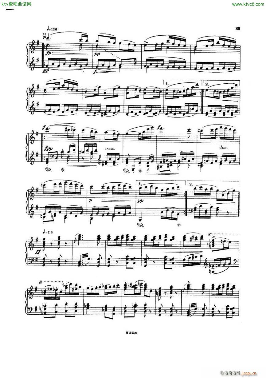 Dvorak 088 Sinfonie nr8 2hd(钢琴谱)32