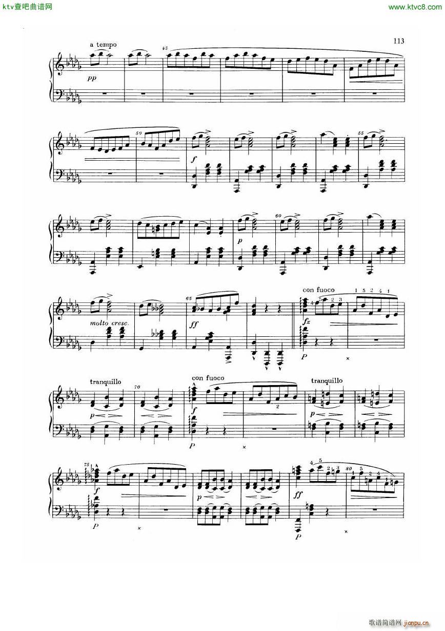 Dvorak Walzer op 54(钢琴谱)16