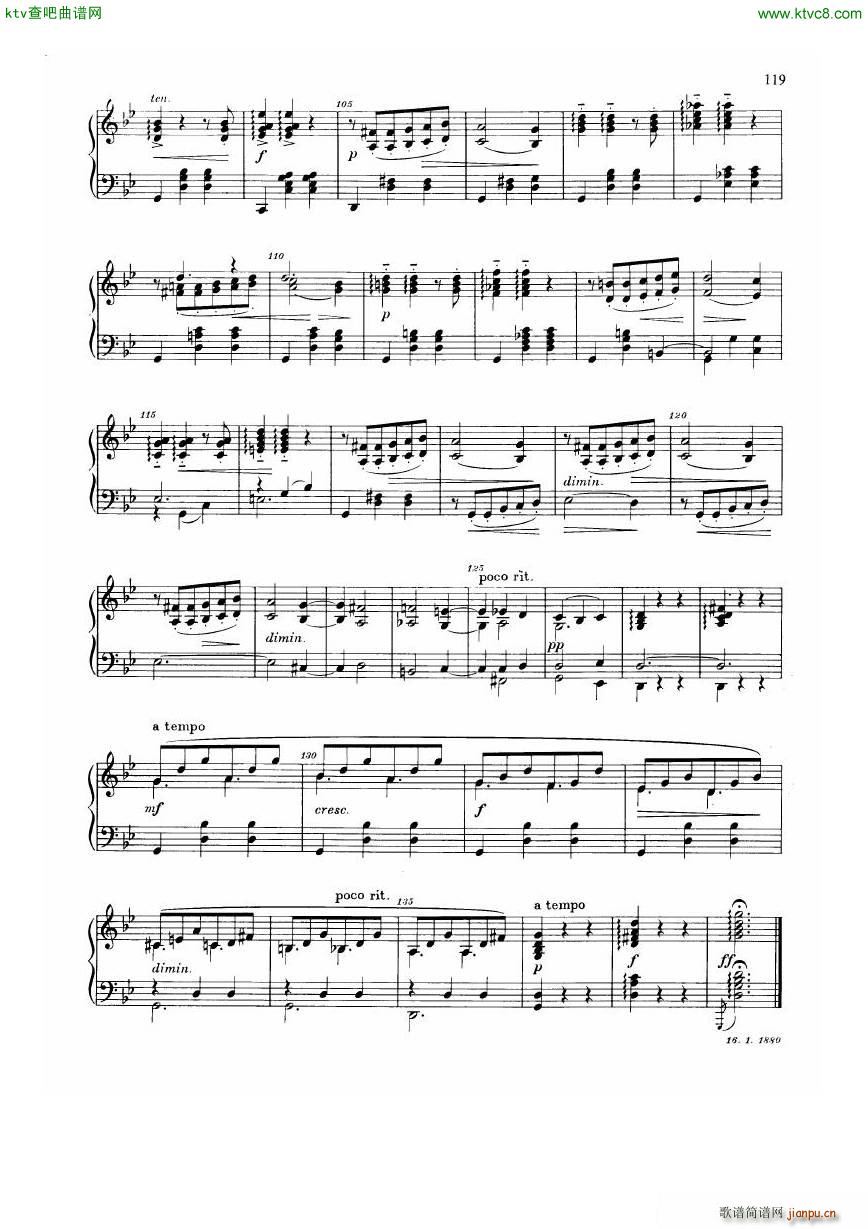 Dvorak Walzer op 54(钢琴谱)22