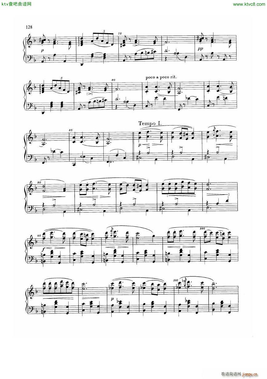 Dvorak Walzer op 54(钢琴谱)31