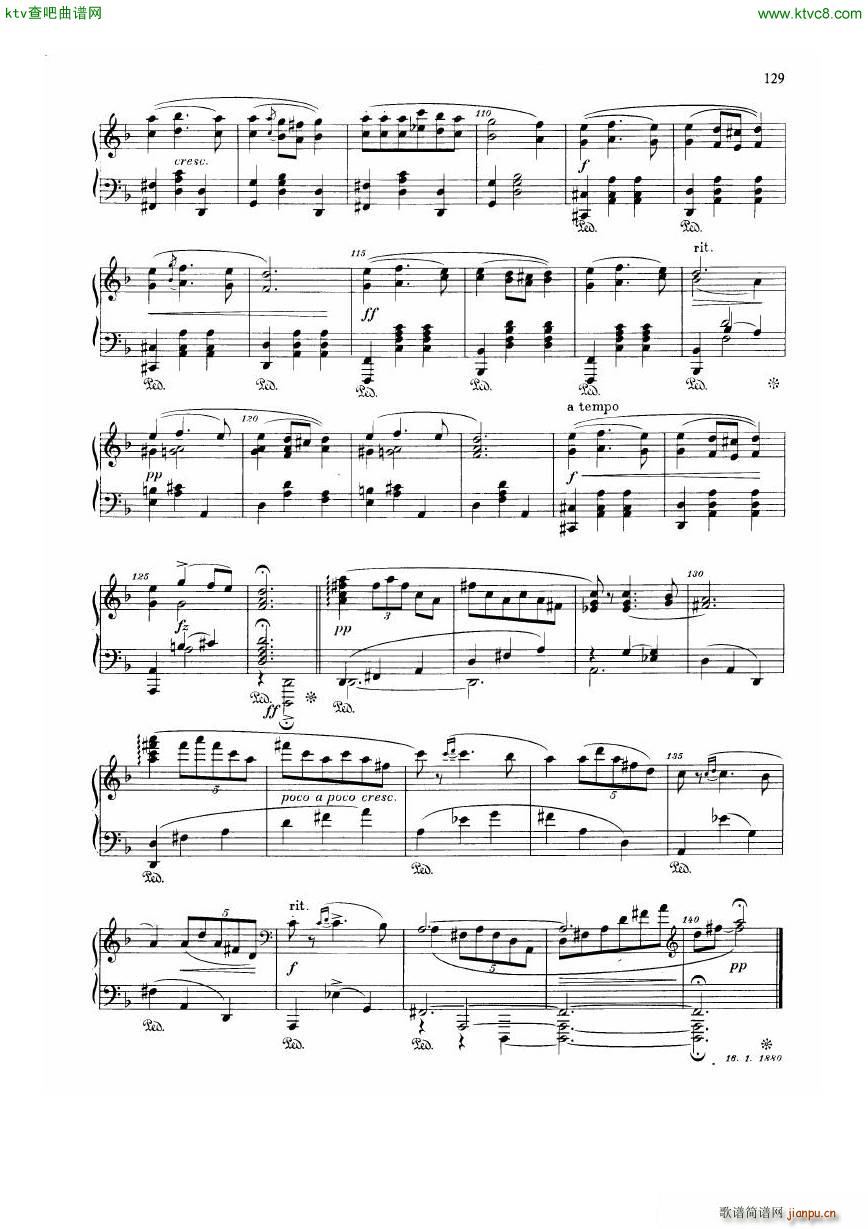 Dvorak Walzer op 54(钢琴谱)32