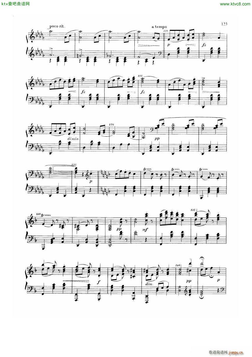 Dvorak Walzer op 54(钢琴谱)26