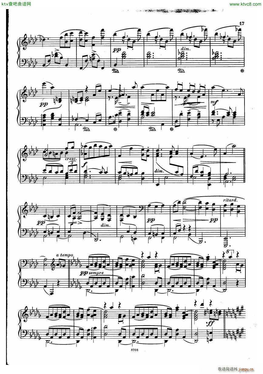 Dvorak Arr Keller Slavonic Dances Op72 Book2(钢琴谱)16