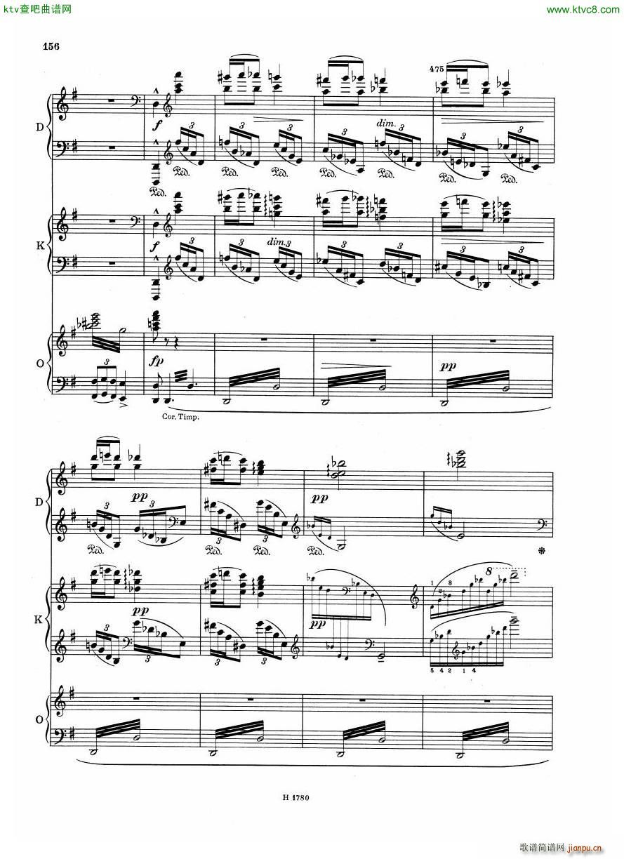 Dvorak Piano Concerto Op 33 6(钢琴谱)15