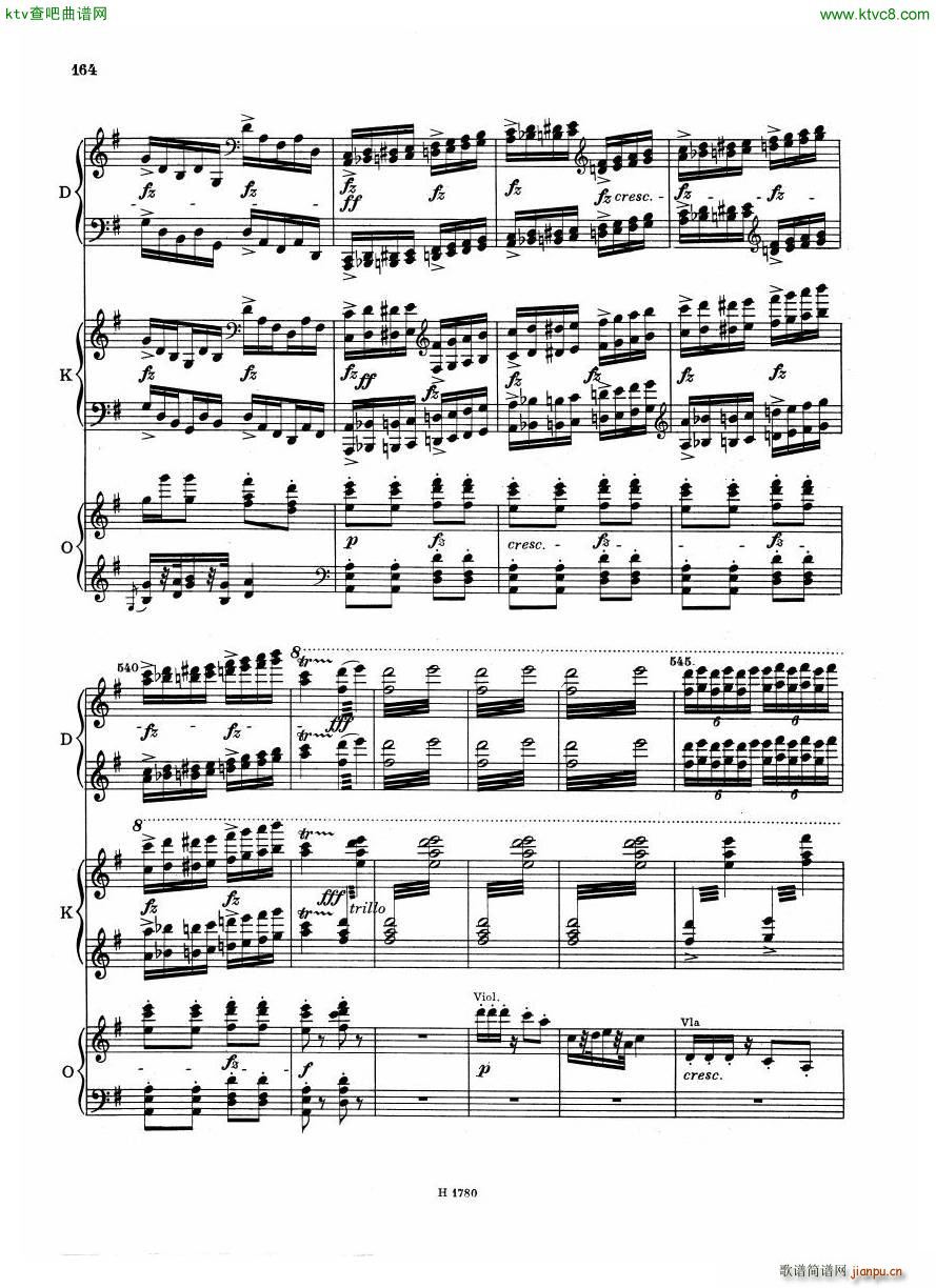 Dvorak Piano Concerto Op 33 6(钢琴谱)23