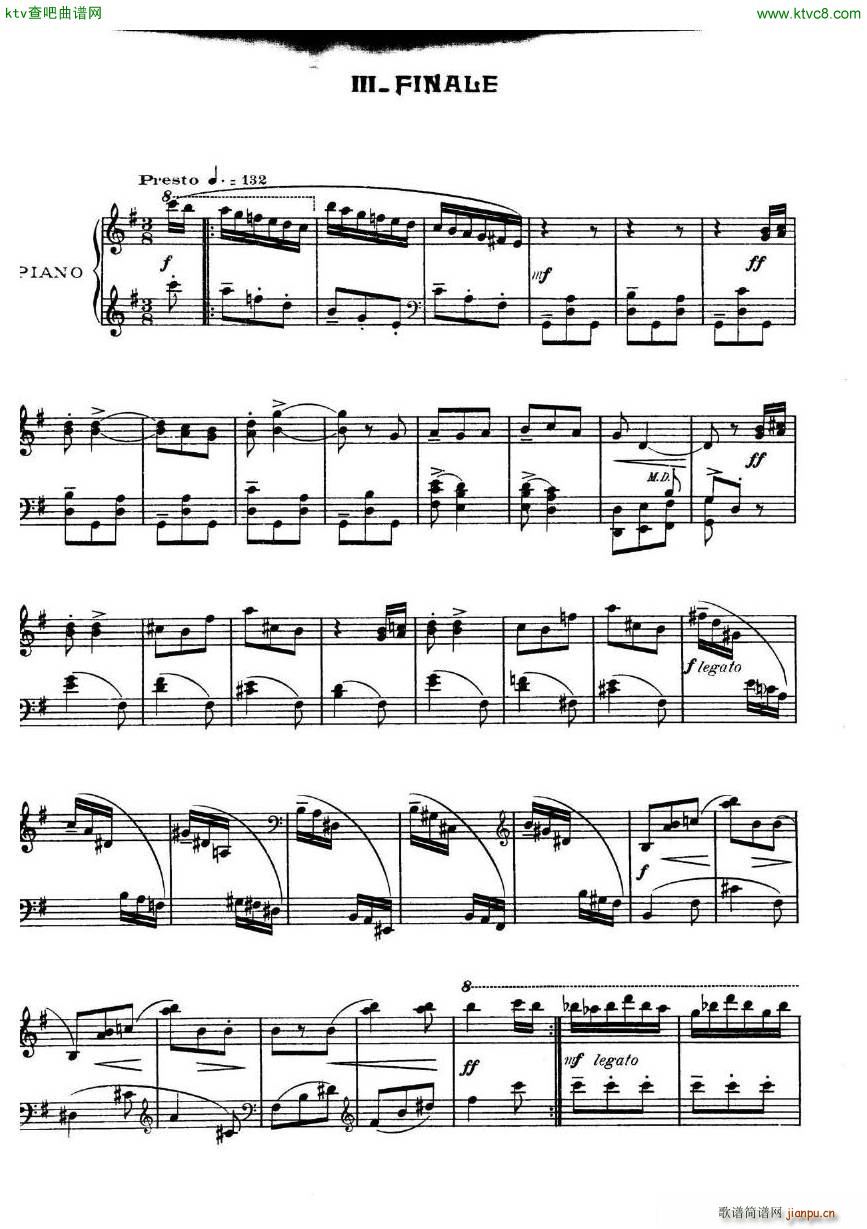 Auric Sonatine(钢琴谱)7