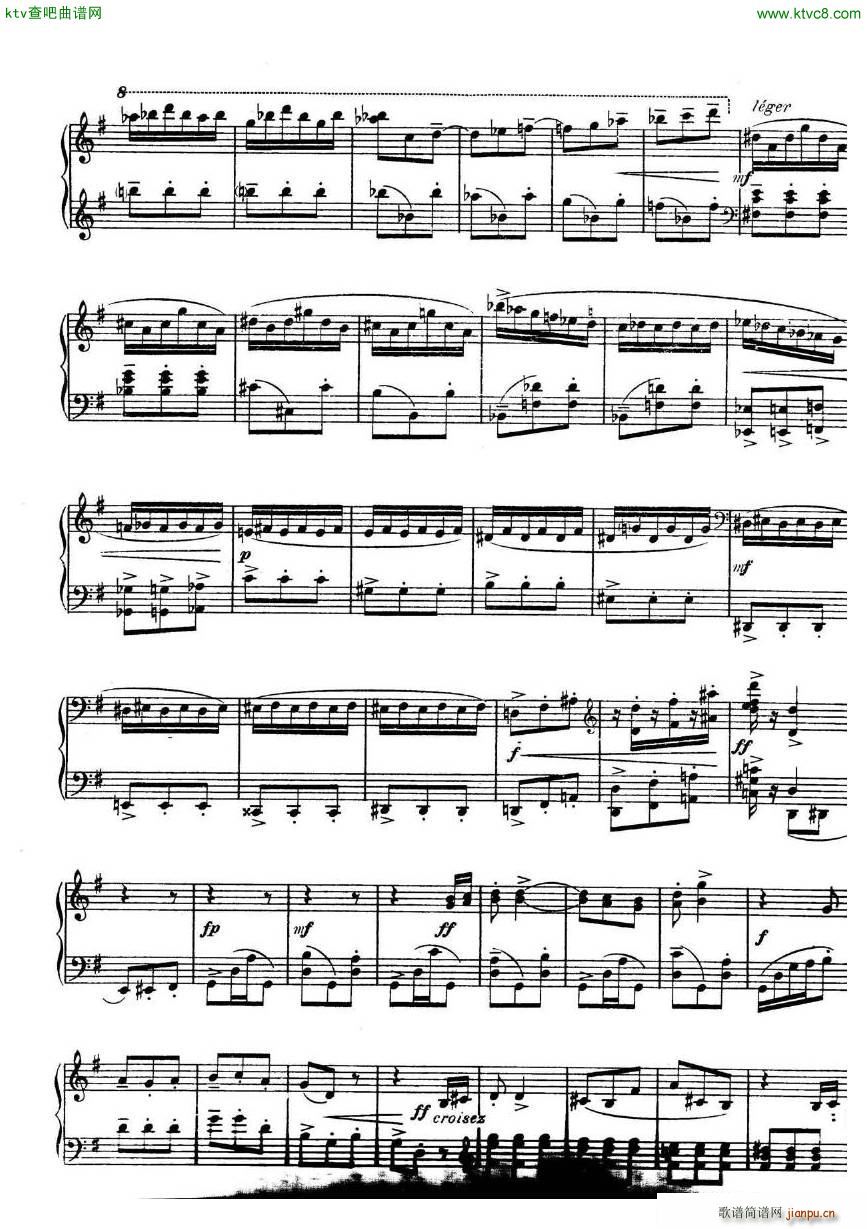 Auric Sonatine(钢琴谱)8