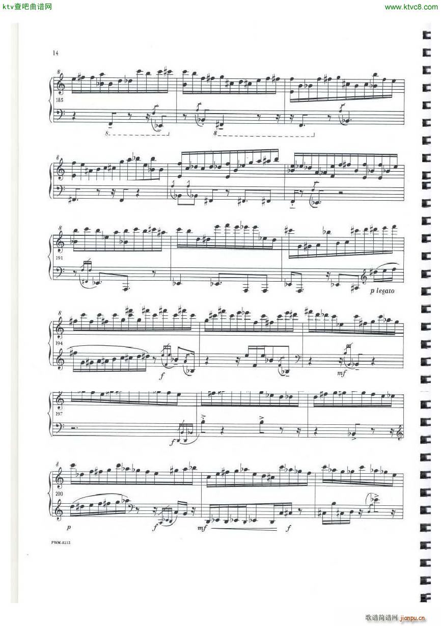 Augustyn Rafal Monosonata(钢琴谱)11