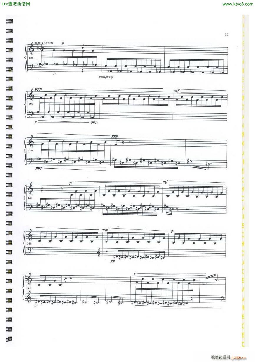 Augustyn Rafal Monosonata(钢琴谱)8