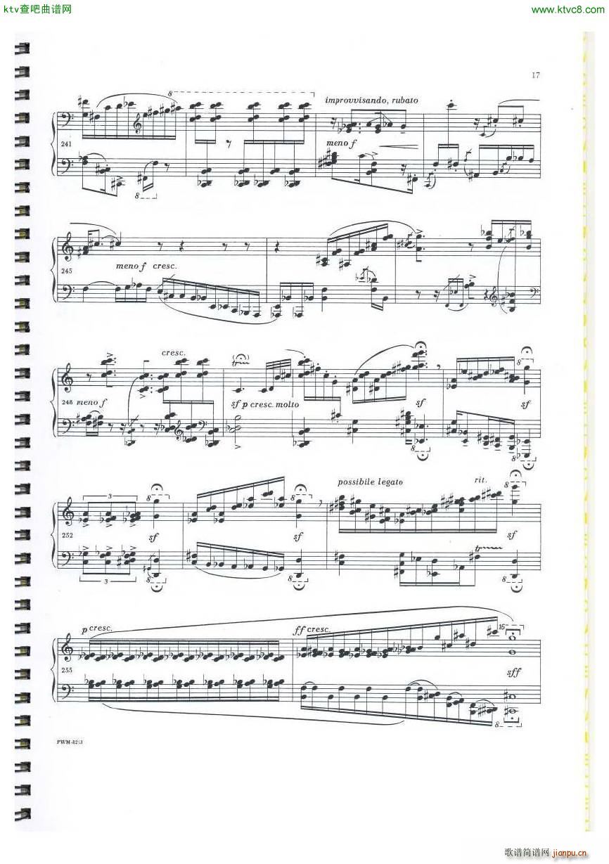 Augustyn Rafal Monosonata(钢琴谱)14