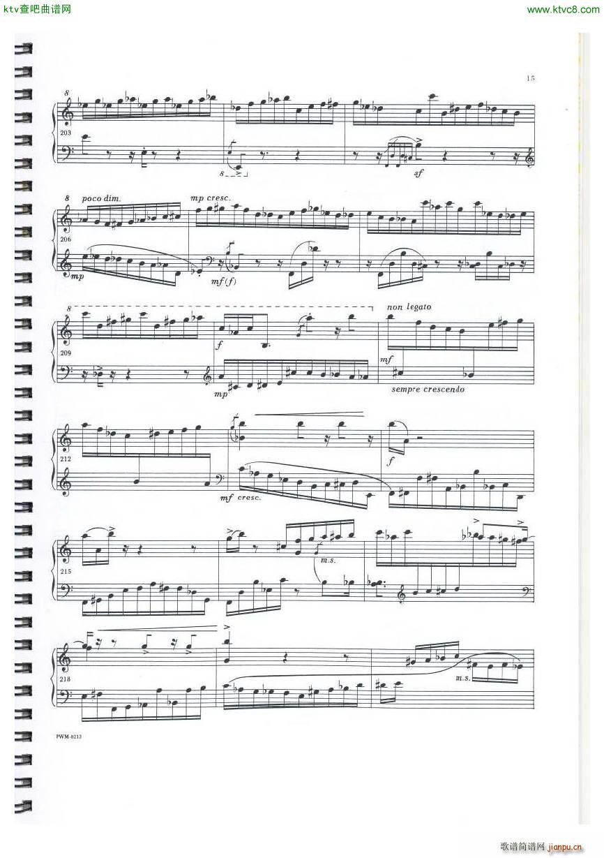 Augustyn Rafal Monosonata(钢琴谱)12