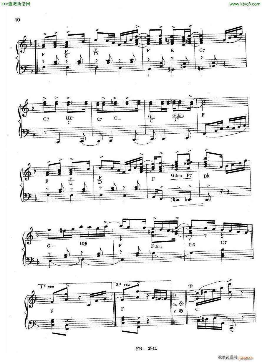 Centenário do Choro Vol 1 20 Choros Para Piano(钢琴谱)8