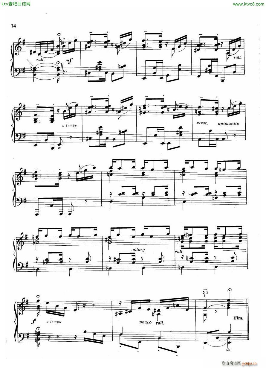 Centenário do Choro Vol 1 20 Choros Para Piano(钢琴谱)12