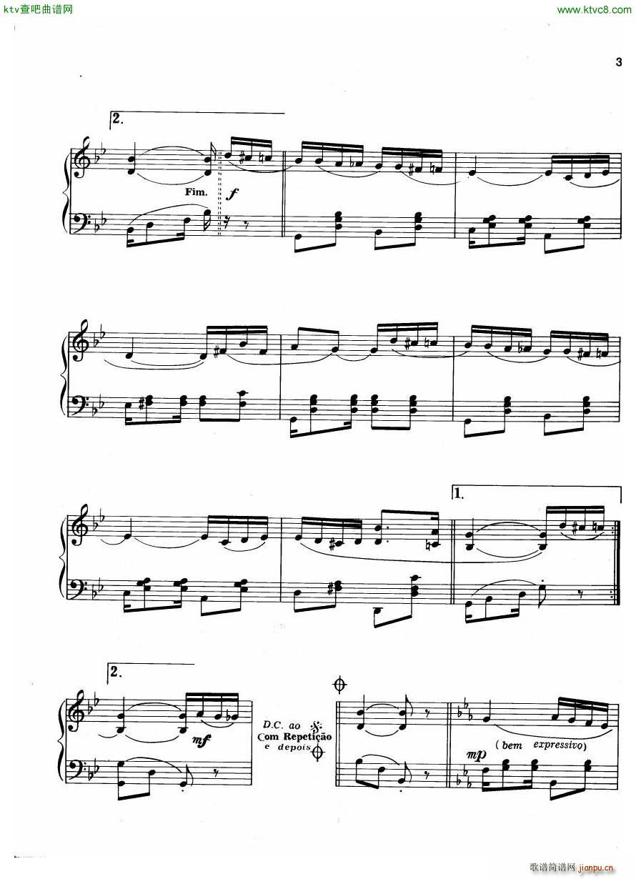 Centenário do Choro Vol 1 20 Choros Para Piano(钢琴谱)30