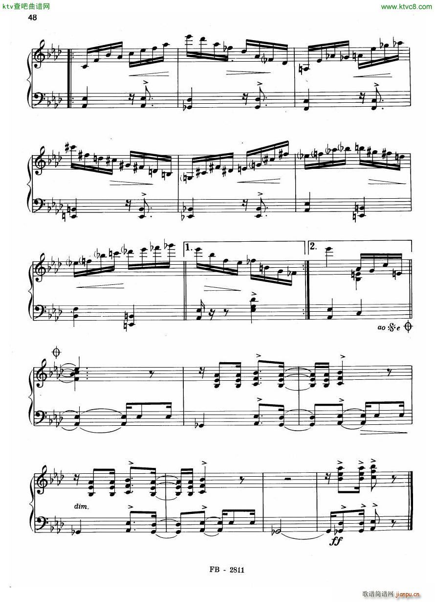 Centenário do Choro Vol 1 20 Choros Para Piano(钢琴谱)46