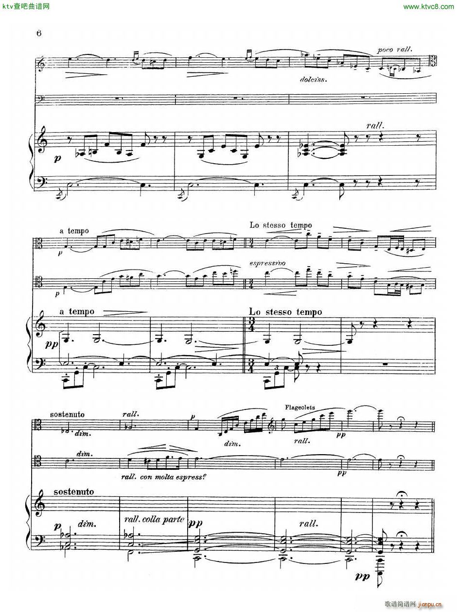 Drigo Meditation Viola Cello Piano(钢琴谱)17