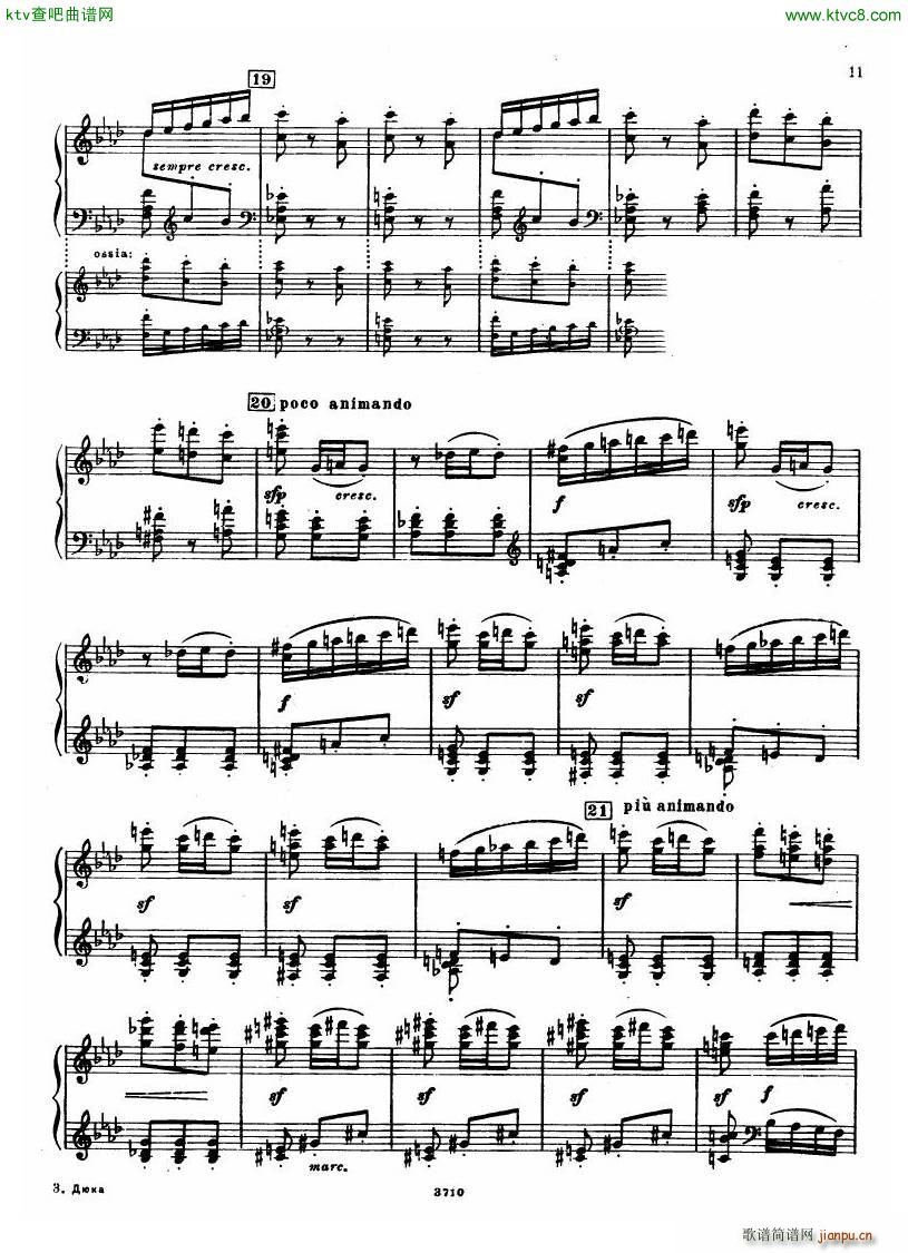 Leyetchkiss Dukas apprenti sorcier(钢琴谱)10