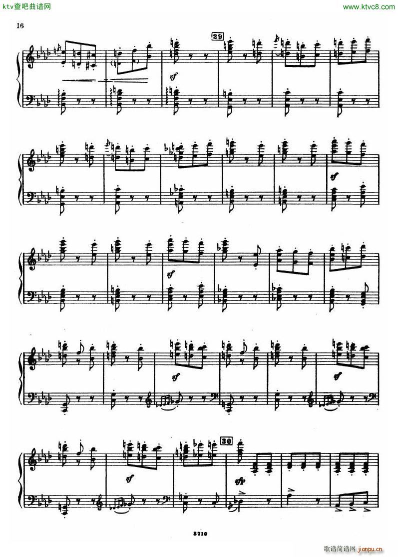 Leyetchkiss Dukas apprenti sorcier(钢琴谱)15