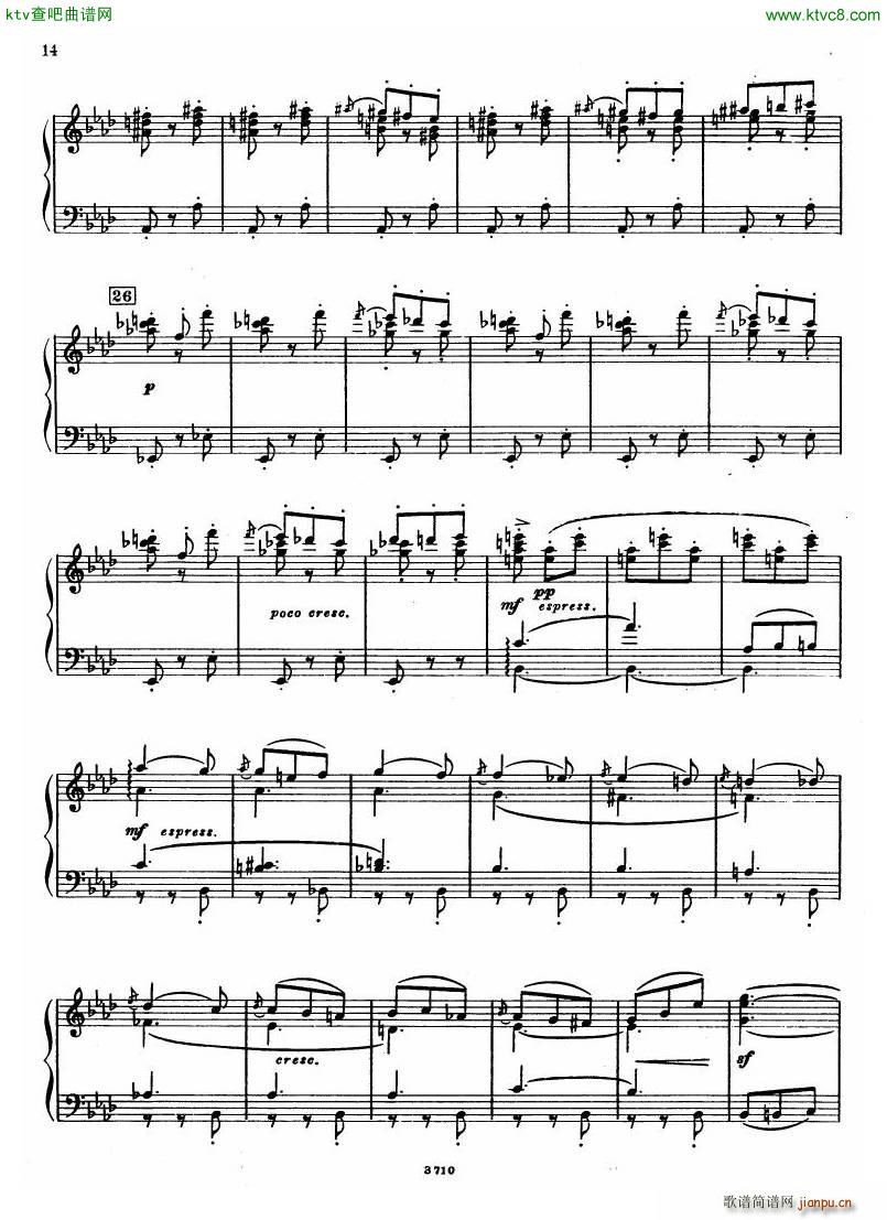 Leyetchkiss Dukas apprenti sorcier(钢琴谱)13