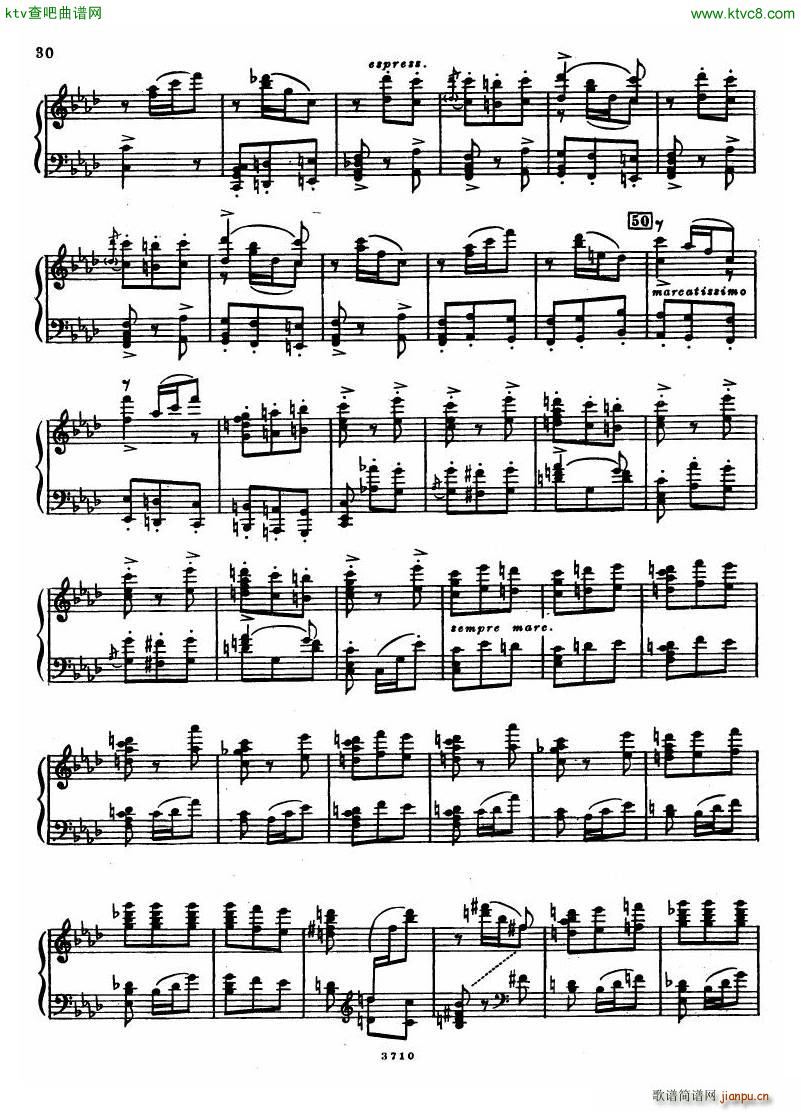 Leyetchkiss Dukas apprenti sorcier(钢琴谱)29