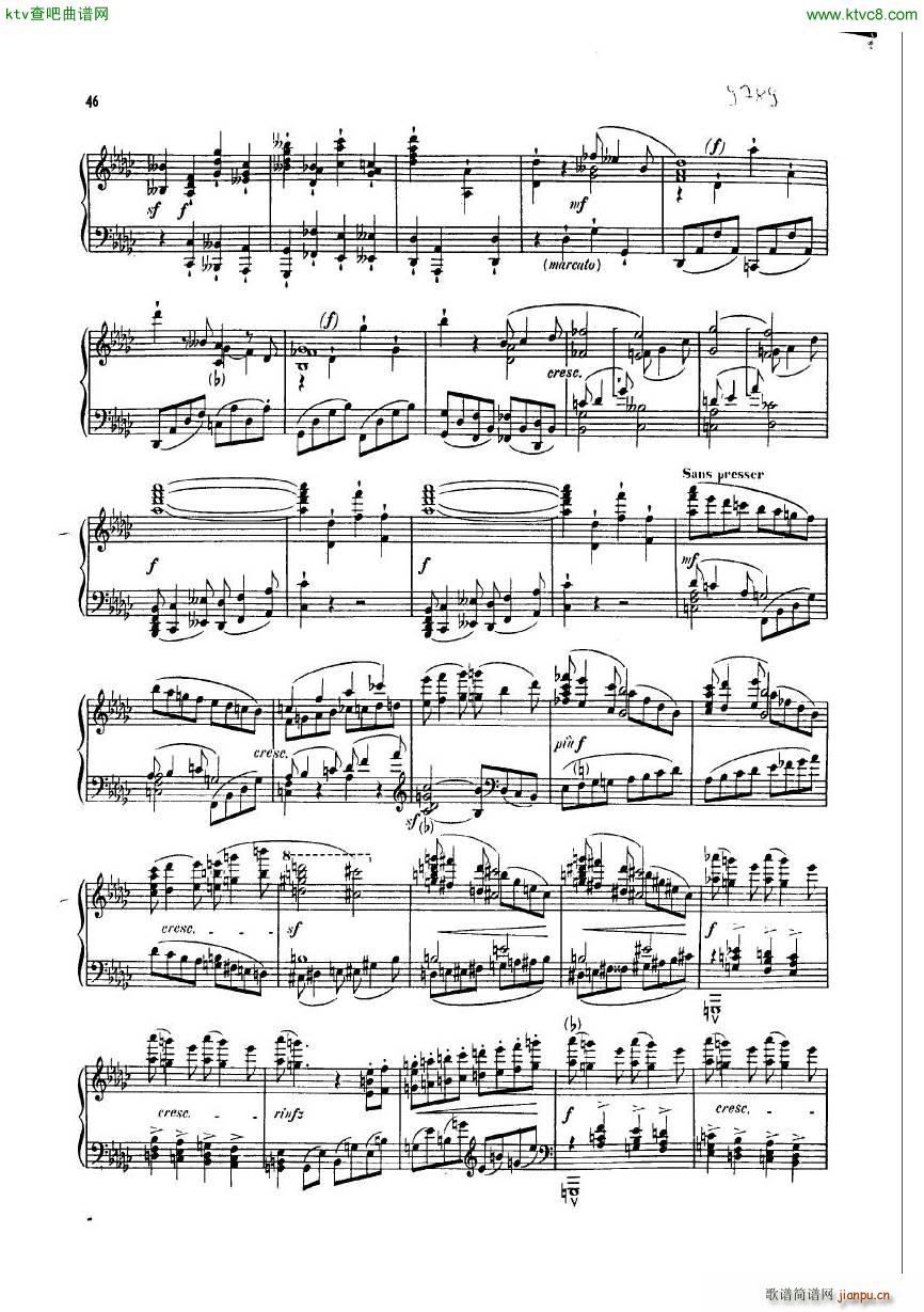 dukas sonata(钢琴谱)45