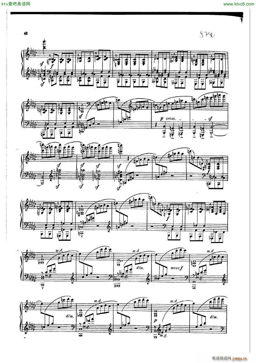 dukas sonata(钢琴谱)47