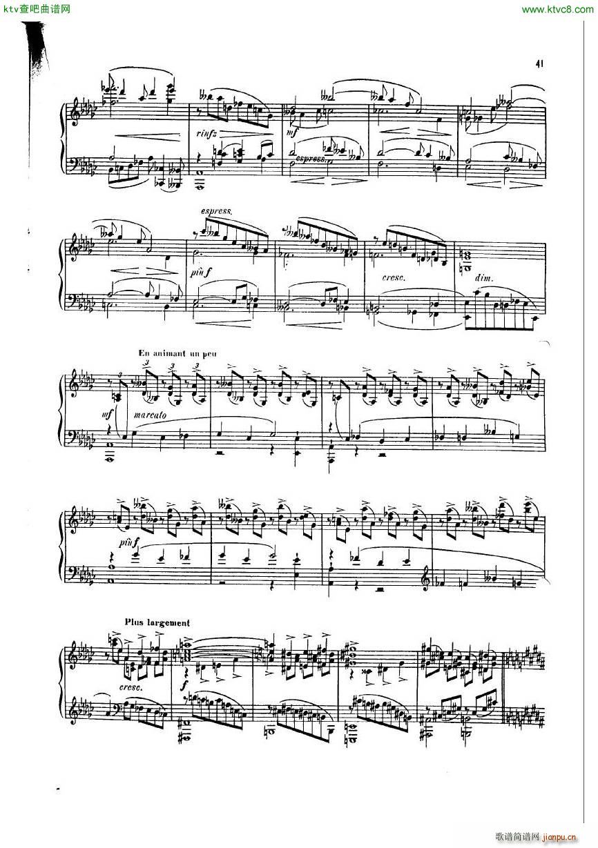 dukas sonata(钢琴谱)40