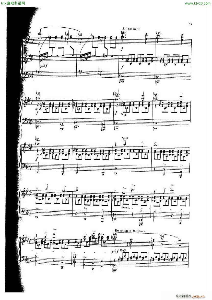 dukas sonata(钢琴谱)52