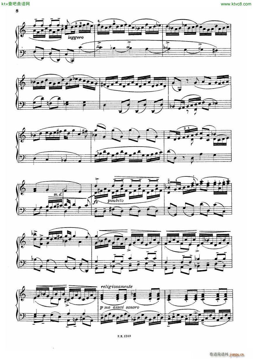 Durante Toccate(钢琴谱)8