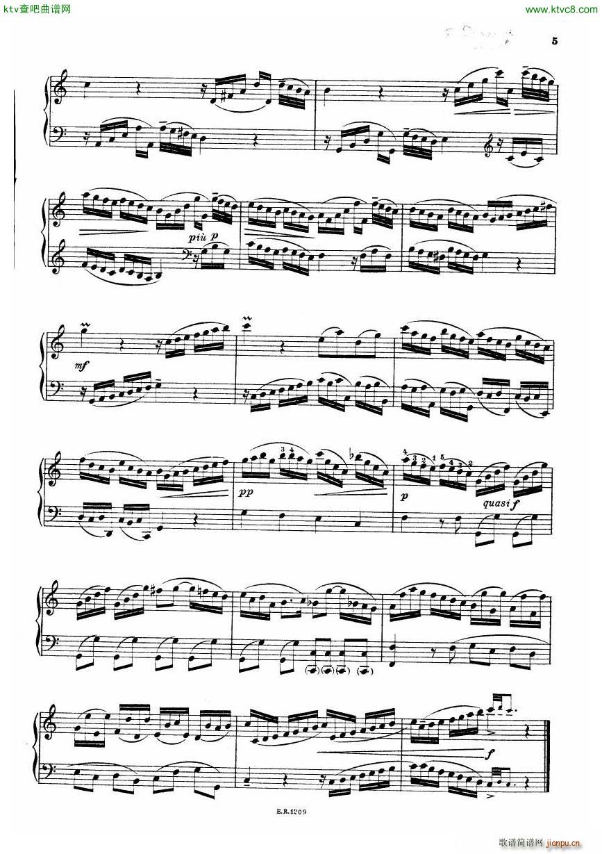 Durante Toccate(钢琴谱)5