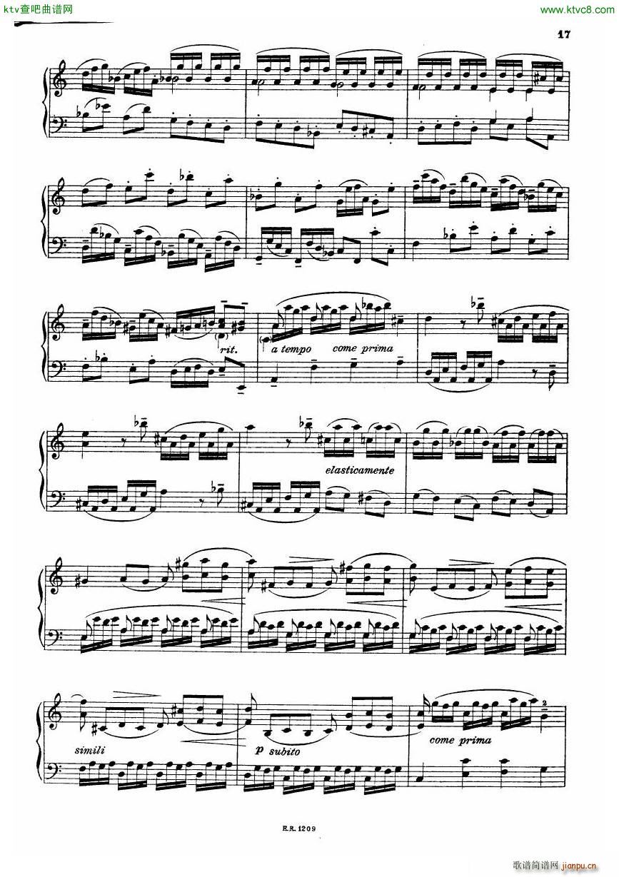 Durante Toccate(钢琴谱)17