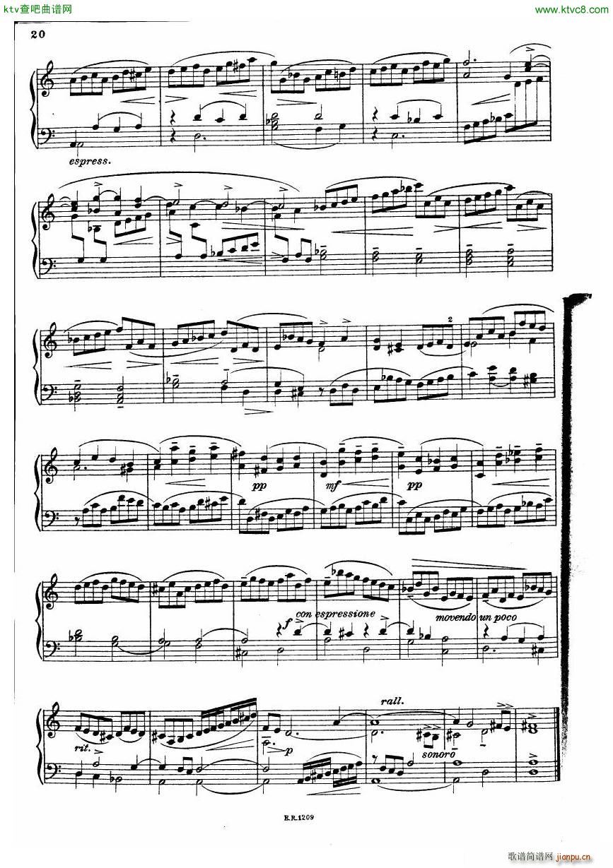 Durante Toccate(钢琴谱)20