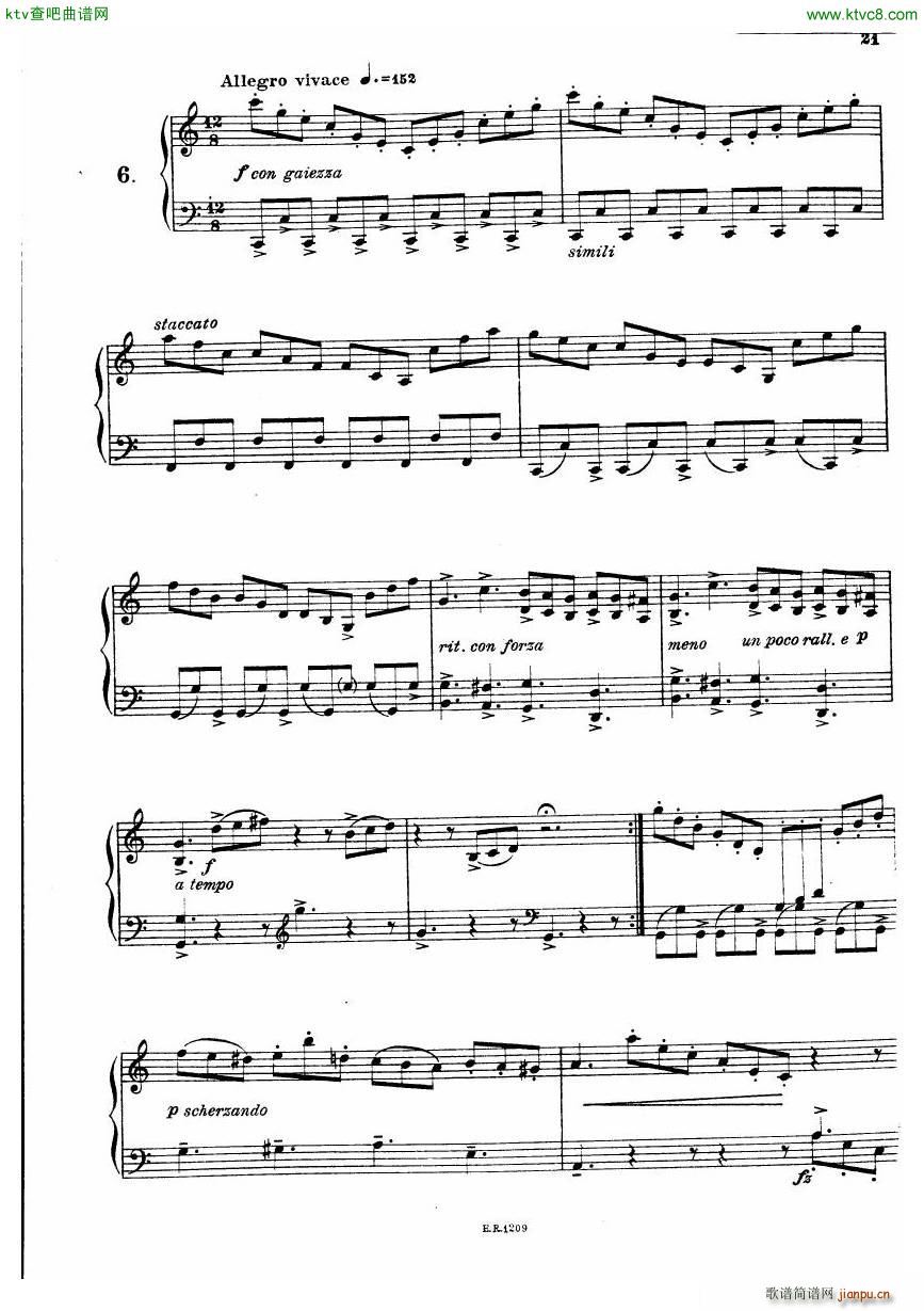Durante Toccate(钢琴谱)21