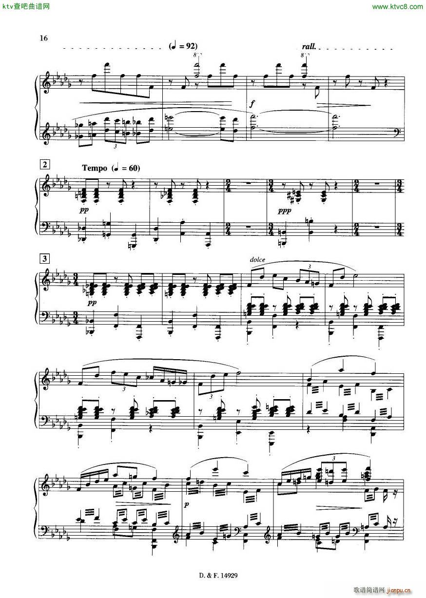 Duruflé Op 6 Trois Danses(钢琴谱)15