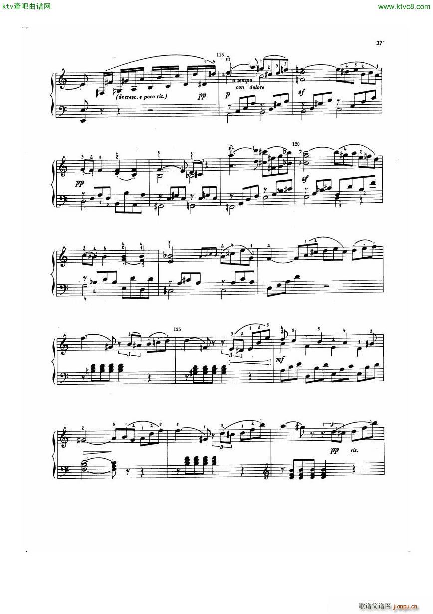 dussek op9 2 Sonate C Dur(钢琴谱)9