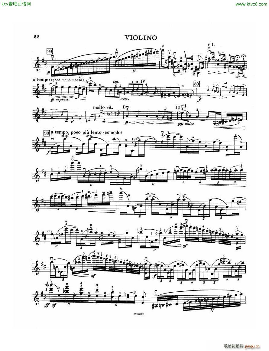 Elgar Violin Concerto Vn(钢琴谱)22